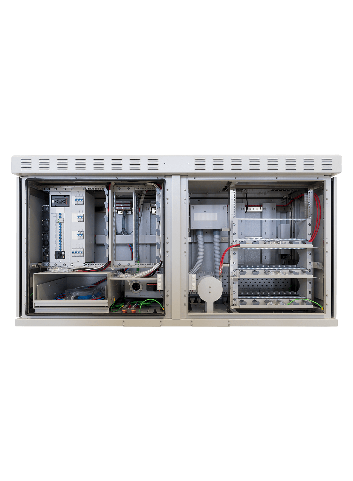 GPON OUTDOOR CABINET 6001 front open