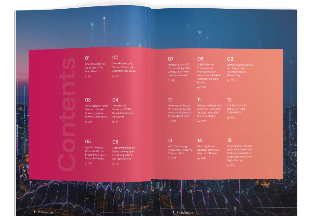 InnovAction 2025 contents